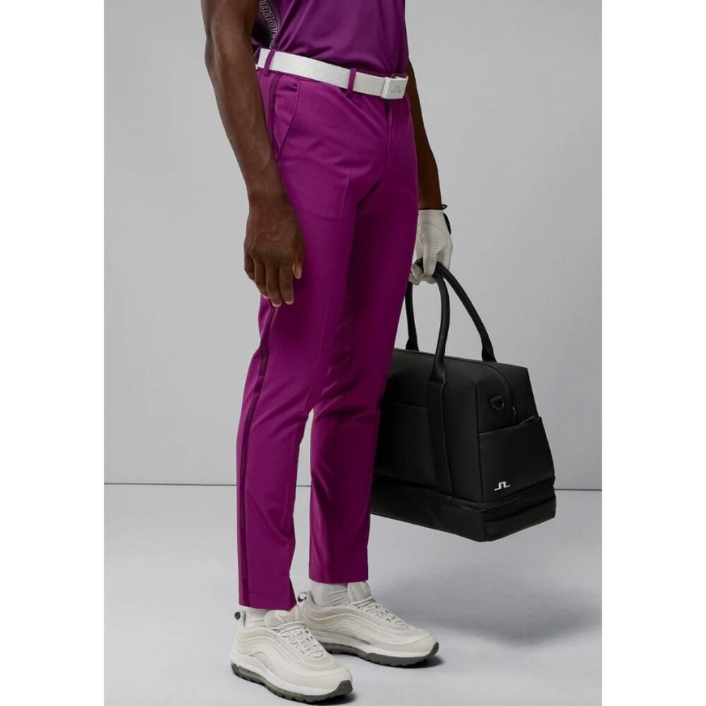 NWT J.Lindeberg STUART STRIPE PANT, Purple, gloxinia, Sz 30x32‎ SOLD OUT!